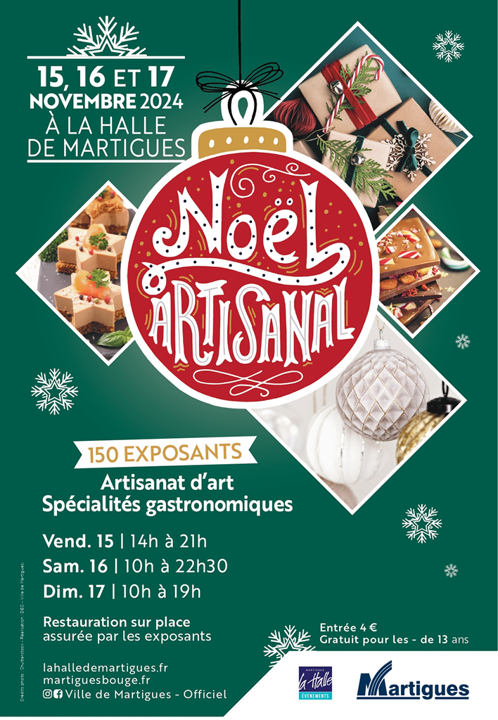 Noël artisanal de Martigues 2024